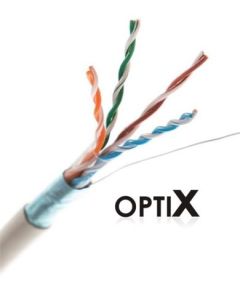 OPTIX FTP kabel (drát) Cat5e LSZH, 4páry bal.305m Premium AWG24 (0,51mm), oranžový