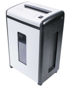 AT skartovač AT-15C/ řez 4x50 mm/ pracovní šíře 230 mm/ kapacita 15 listů/ objem koše 22 l/ stupeň utajení P3/ bílý