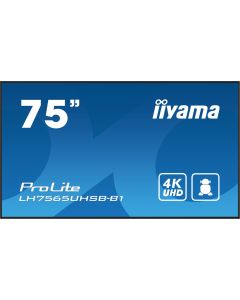 75" iiyama LH7565UHSB-B1:IPS,4K UHD,Android,24/7