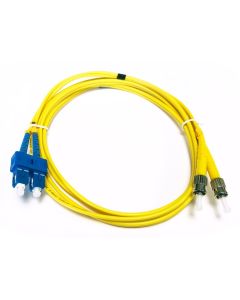 DATACOM optický patchcord ST-SC 09/125 SM   2m duplex