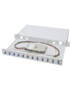 DIGITUS Professional Fiber Optic Splice Box, Equipped, LC, OS2