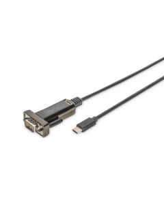 DIGITUS USB Type C 2.0 na sériový převodník, délka kabelu DSM 9M 1m