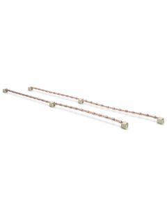 DIGITUS Sada potenciálních vyrovnávacích tyčí, 2 ks, 820 mm 2x 24 spojovacích bodů, vč. zemnící vodiče