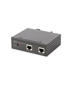 Digitus Průmyslový Gigabit PoE++ Splitter,802.3bt volitelný výstupní výkon:12VDC,16VDC,24VDC,48VDC, Provozní teplota: -40o až +75o