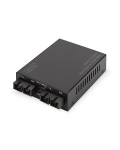 DIGITUS Professional Gigabit Multimode/Singlemode Media Converter SC/SC