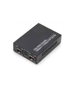 DIGITUS Professional Gigabit Multimode/Singlemode Media Converter SFP