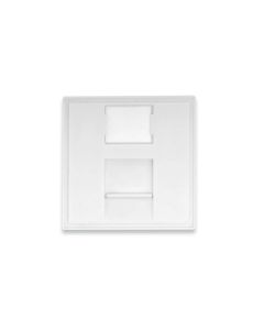 DIGITUS Professional 45x45 mm Face Plate for Trunking