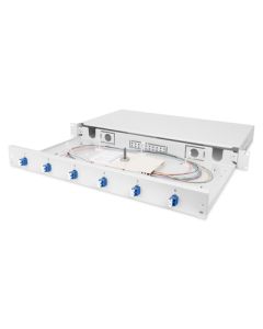 DIGITUS Professional Fiber Optic Splice Box, Equipped, LC, OS2