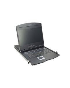 DIGITUS Digitus modularizovaná TFT konzole 48,3 cm (19 ") bez klávesnice, bez modulu KVM RAL 9005 černá barva