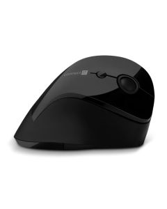 CONNECT IT FOR HEALTH ergonomická vertikální myš, (+ 1x AA baterie zdarma), bezdrátová, ČERNÁ