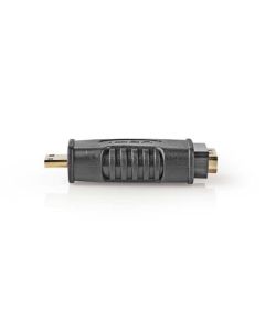 Nedis CVGB34907BK - HDMI™ Adaptér | HDMI Micro Konektor - HDMI Zásuvka | Černá barva