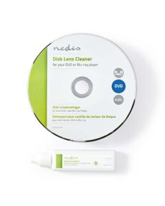 Nedis CLDK110TP - Čistič Diskové Optiky | Blu-ray | DVD | 20 ml