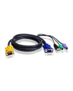 ATEN 1.2M PS/2-USB KVM Cable