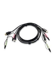 ATEN 1.8M USB HDMI KVM Cable with Audio