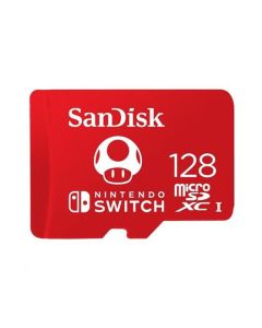 Sandisk microSDXC pro Nintendo Switch 128 GB, V30, U3, C10, A1, UHS-1, 100MB/s R, 90MB/s W