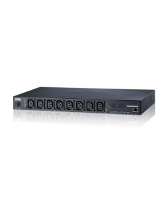 Aten PE7108 15A/10A 8 výstupů 1U s měřením zásuvek eco PDU Vstup C20 Výstup 8x C13