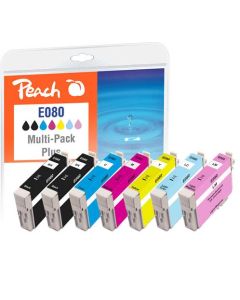 PEACH kompatibilní cartridge Epson T0807 MultiPack Plus