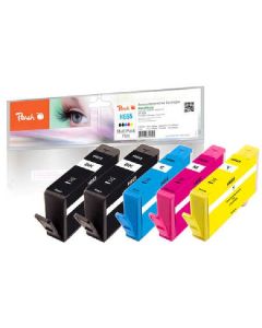 PEACH kompatibilní cartridge HP No 655 MultiPack Plus, 2xbk, c, m, y, 2x19ml, 3x12ml