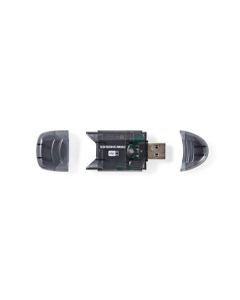 Nedis CRDRU2100BK - Čtečka Paměťových Karet | Multifunkční | USB 2.0