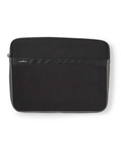 Nedis NBSE15100BK - Pouzdro na Notebook | 15 – 16" | Neopren | Černá / Antracitová