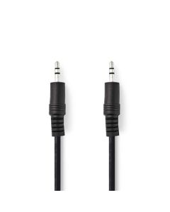 Nedis CAGB22000BK20 - Stereofonní Audio Kabel | 3,5mm Zástrčka - 3,5mm Zástrčka | 2 m | Černá barva