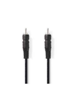 Nedis CAGB24170BK20 - Digitální Audio kabel | RCA Zástrčka - RCA Zástrčka | 2 m | Černá barva