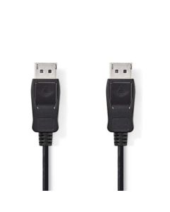 Nedis CCGB37010BK20 - DisplayPort 1.2 kabel | DisplayPort Zástrčka - DisplayPort Zástrčka | 2 m | Černá barva