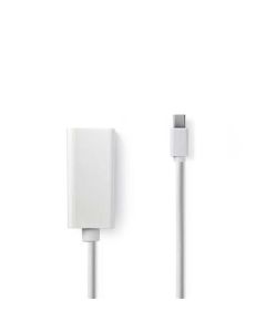 Nedis CCGB37650WT02 - Mini DisplayPort – HDMI Kabel | Mini DisplayPort Zástrčka - HDMI Zásuvka | 0,2 m | Bílá barva