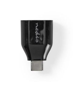 Nedis CCGB60915BK - USB 3.0 Adaptér | Typ-C Zástrčka - A Zásuvka | Černá barva