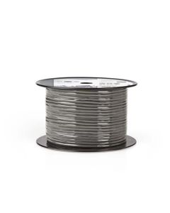 Nedis COTR15020GY100 - DMX Kabel 110 Ohmů | 4x 0,12 mm2 | 100 m | Cívka | Šedá barva