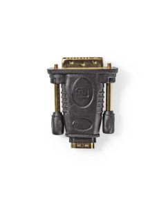 Nedis CVGB34912BK - HDMI™ – DVI Adaptér | DVI-D 24+1-Pin Zástrčka - HDMI Zásuvka | Černá barva