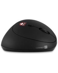 CONNECT IT FOR HEALTH LADIES ergonomická vertikální myš, (+ 1x AA baterie zdarma), bezdrátová