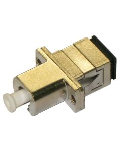XtendLan SC-LC simplex adapter, metalický, na kabel a do optických rozvaděčů, SM i MM