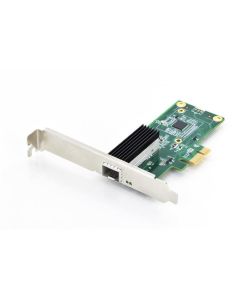 DIGITUS Karta SFP Gigabit Ethernet PCI Express 32-bit, držák s nízkým profilem, čipová sada Intel WGI210Karta SFP Gigabit Ethernet