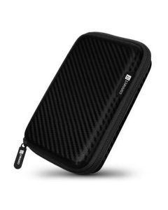 CONNECT IT HardShellProtect pevné skořepinové ochranné pouzdro na 2,5" HDD, karbon