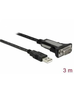 Delock USB 2.0 1 x sériový RS-232 adaptér 3 m