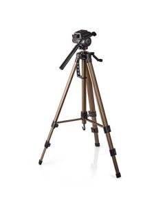 Nedis TPOD2300BZ - stativ | otáčení a náklon | max. 3,5 kg | 161 cm | černá / stříbrná