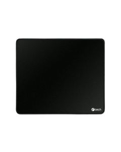 C-TECH podložka pod myš MP-01, černá, 320x270x4mm, obšité okraje