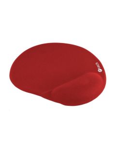 C-TECH podložka pod myš gelová MPG-03, červená, 240x220mm