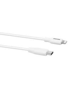 AVACOM MFIC-120W kabel USB-C - Lightning, MFi certifikace, 120cm, bílá