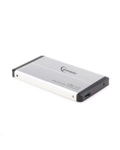 GEMBIRD Externí box pro 2.5" zařízení, USB 3.0, SATA, stříbrný