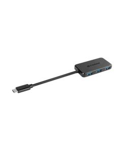 Transcend HUB2C, USB-C/4-Port USB 3.1 Gen 1, černý