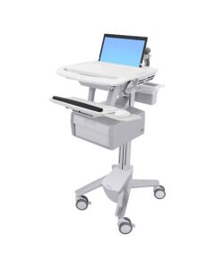 ERGOTRON StyleView® Laptop Cart, 1 Tall Drawer (1x1), vozík na ntb klávesnici a myš s vysokým šuplíkem