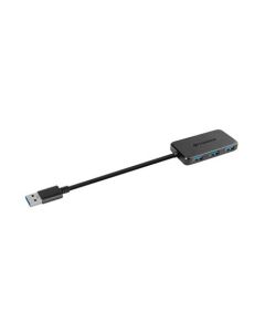 Transcend HUB2, USB 3.1 Gen 1 Hub 4-port, černý