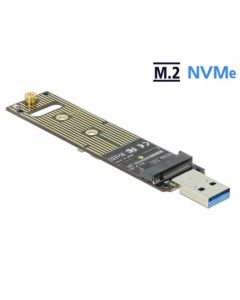 Delock Převodník pro SSD M.2 NVMe PCIe s USB 3.1 Gen 2