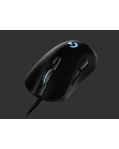 Logitech myš Gaming G403 Hero - 6 tlačítek/podsvícená/drátová/100 - 16 000 DPI/černá