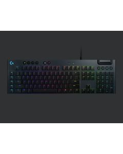 Logitech klávesnice Gaming G815 Lightsync RGB Tactile/US/drátová/ hmatové spínače/ černá