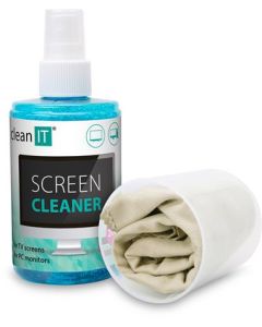 CLEAN IT čistící roztok na obrazovky s utěrkou, 200ml
