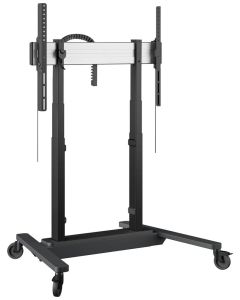 Vogels RISE Elektrický pojízdný TV lift, pojízdný pro displej 55-86", nosnost 120 kg, rychlost 50 mm/s, černý