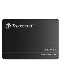 TRANSCEND SSD452K-I 1TB Industrial (3K P/E) SSD disk 2.5" SATA3, 3D TLC, Aluminium case, 560MB/s R, 520 MB/W, černý